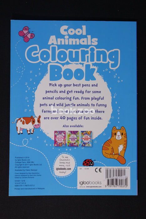 Cool Animals Colouring Book
