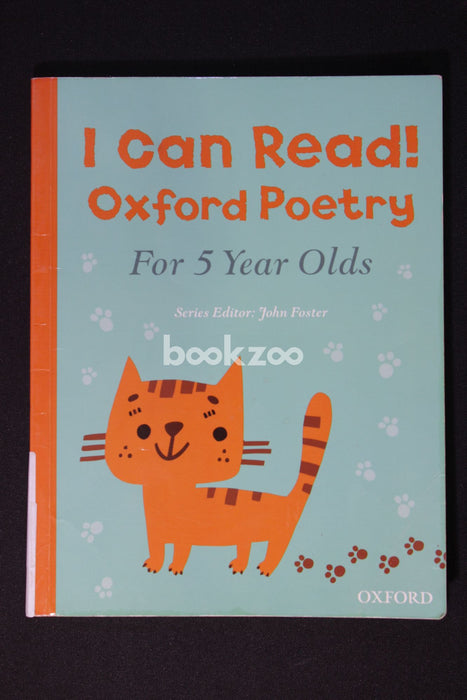 I Can Read! Oxford Poetry for 5 Year Olds