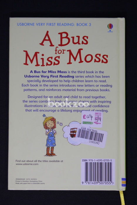 Usborne Very first reading: A Bus For Miss Moss