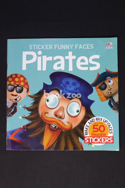 Sticker Funny Faces Pirates