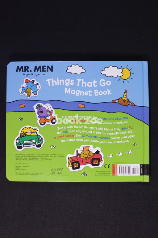 Mr. Men: Things That Go Magnet Book