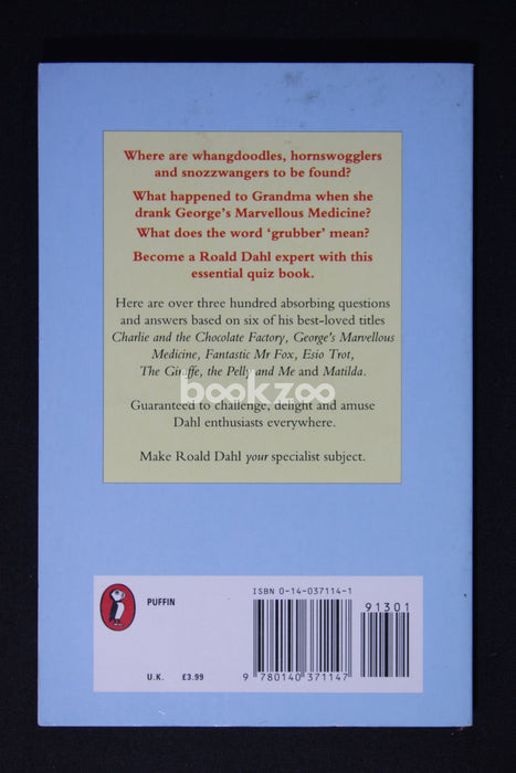 The Roald Dahl Quiz Book