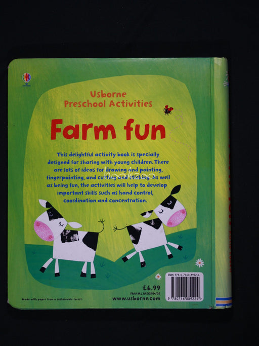 Usborne Pre-School Activities Farm Fun