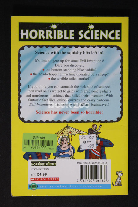 Evil Inventions (Horrible Science)