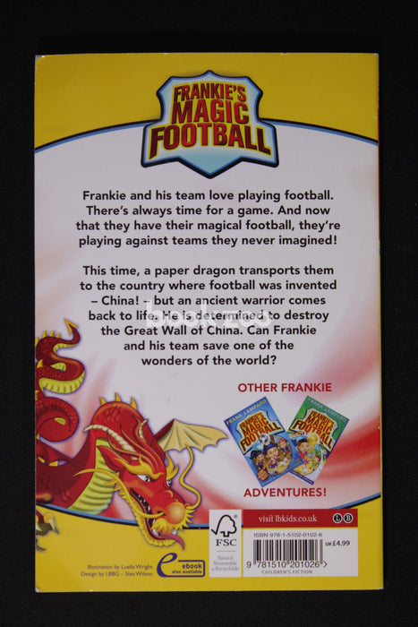 Frankie And The Dragon Curse:  Frankies Magic Football