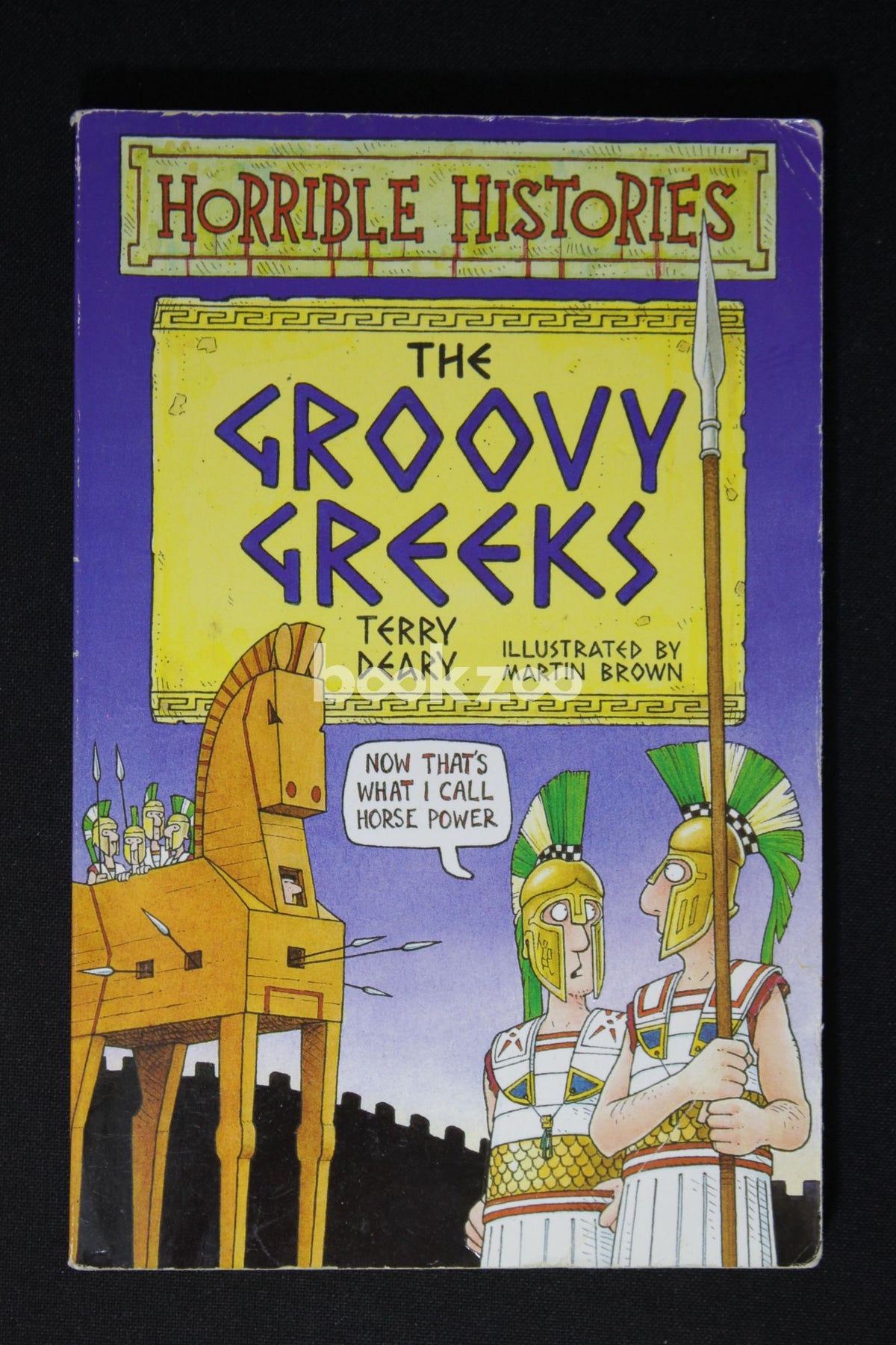 Buy Horrible Histories:The Groovy Greeks By Martin Brown, Terry Deary ...