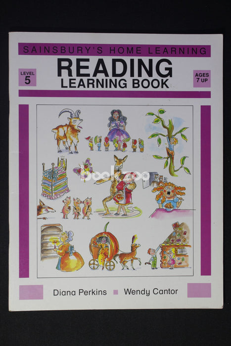 Sainsbury's home learning Reading learning book