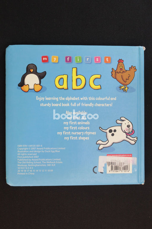 My First ABC Board Book Deluxe