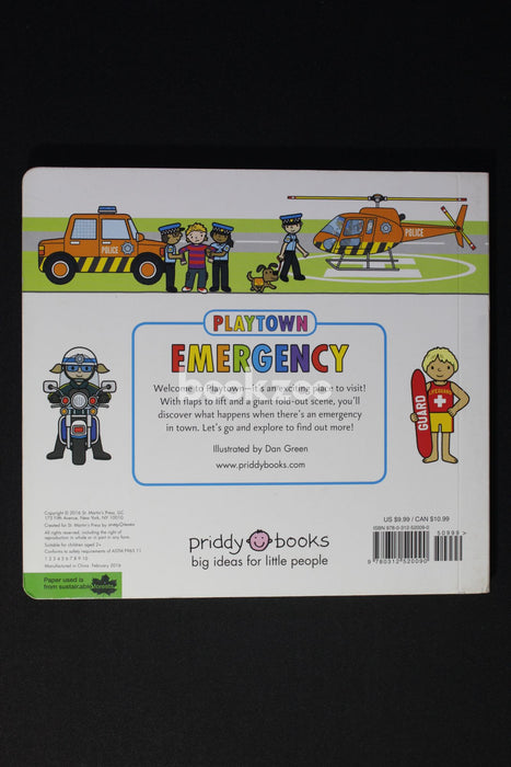 Playtown: Emergency: A Lift-the-Flap book