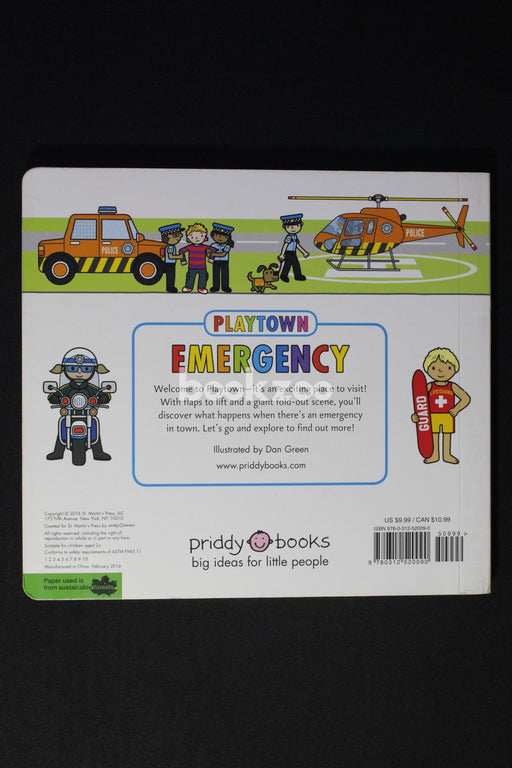 Playtown: Emergency: A Lift-the-Flap book