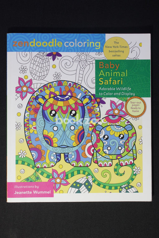 Zendoodle Coloring: Baby Animal Safari: Adorable Wildlife to Color and Display