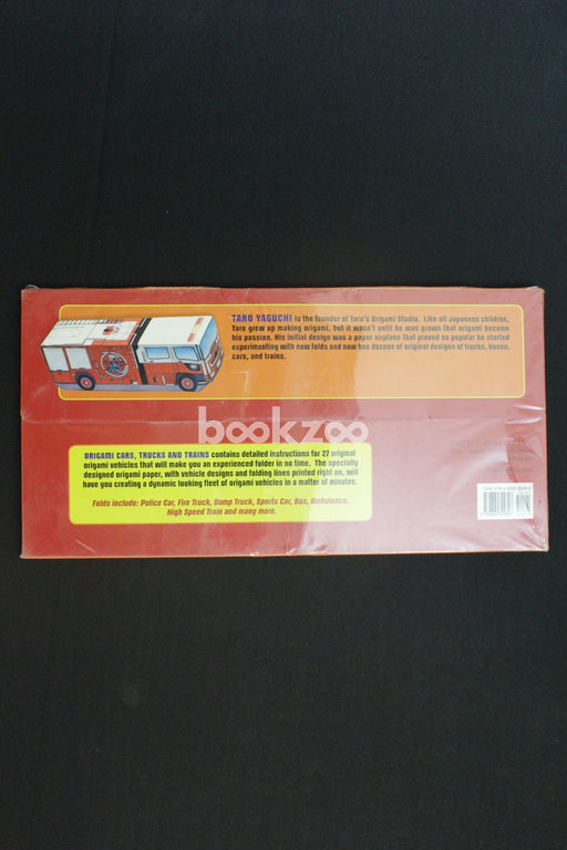 Origami Cars, Trucks & Trains Kit: [Origami Kit with 2 Books, 96 Papers, 27 Projects]