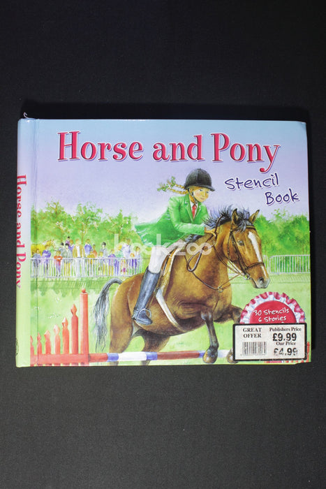 Horse and Pony : Stencil Book