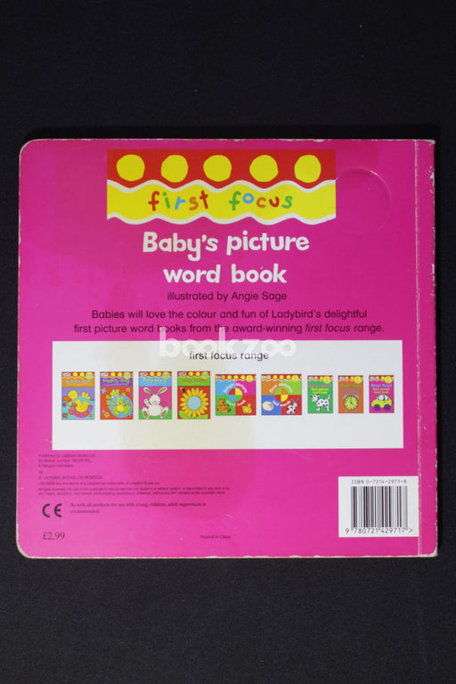 Baby's Picture Word Book