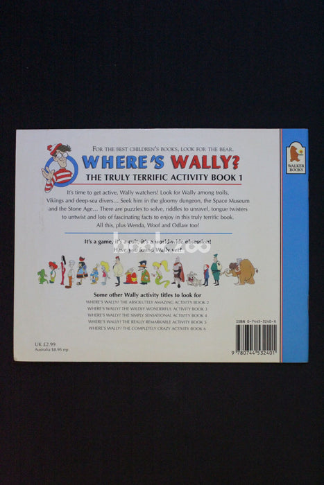 Where's Wally?: The Truly Terrific Activity Book