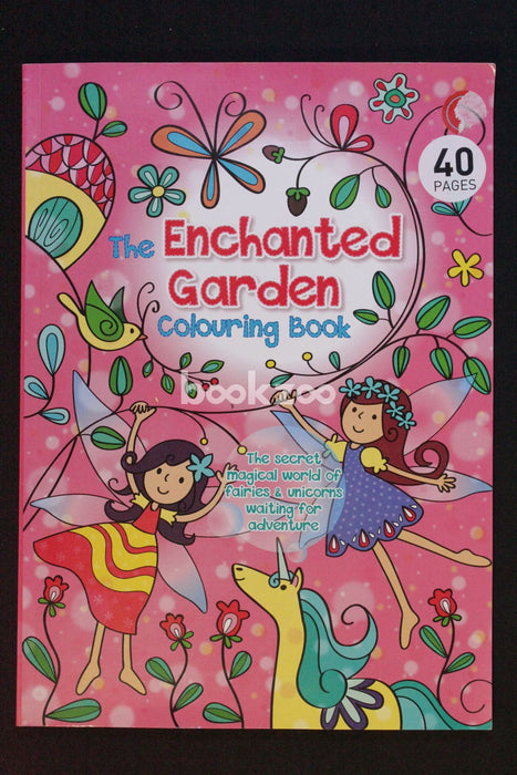 The Enchanted Garden colouring book