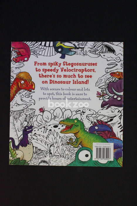 Find And Colour dinosaurs