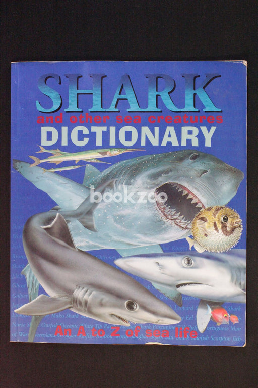 Shark and other sea creatures dictionary