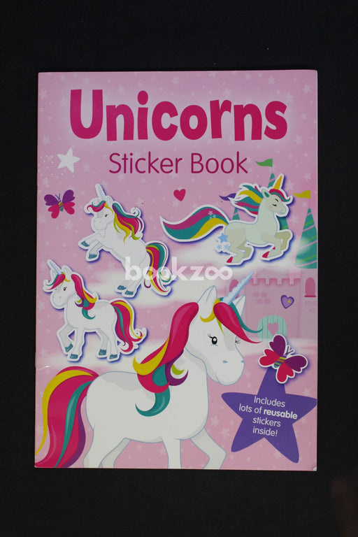 Unicorns Sticker Book (Pink)