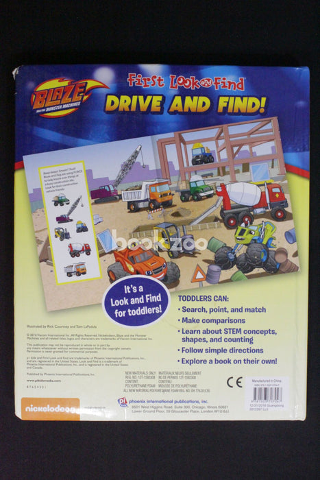 Blaze and the Monster Machines: Drive and Find! (My First Look & Find)