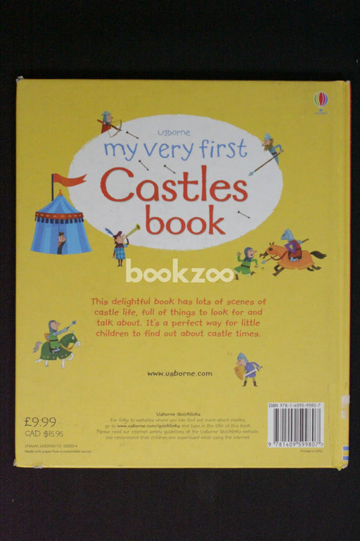 My Very First Castles Book Usborne