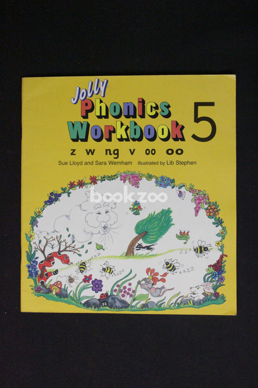 Jolly Phonics Workbook 5z, W, Ng, V, Oo