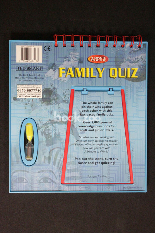 A One minute to win it Family Quiz.
