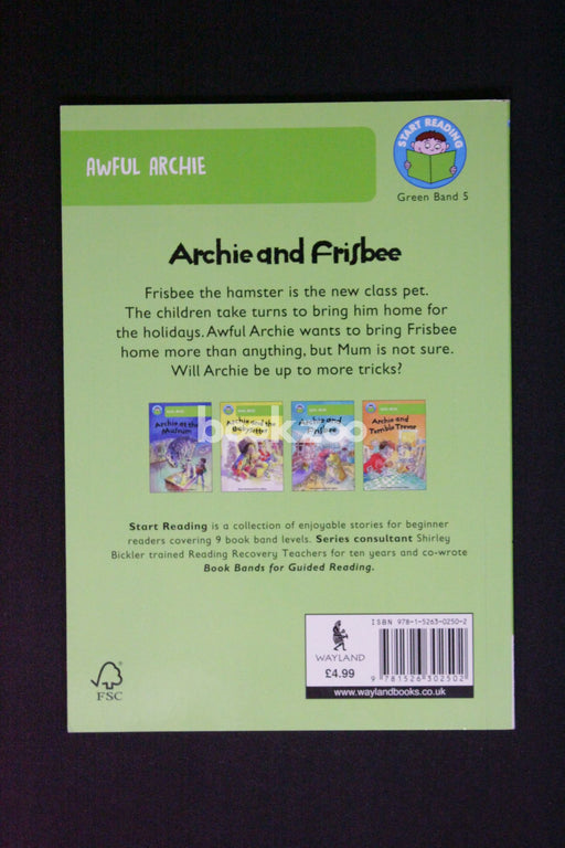 Start Reading: ARCHIE AND FRISBEE