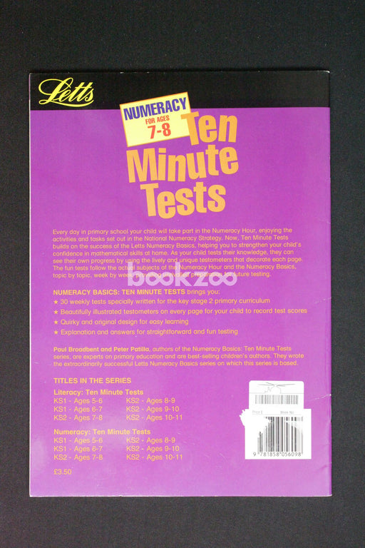 KS2 Ten Minute Tests: Numeracy