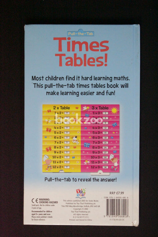 Pull-the-tab: Times Tables!