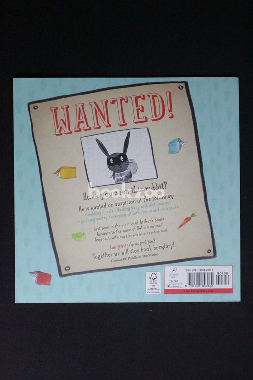 Wanted Ralfy Rabbit Book Burglar