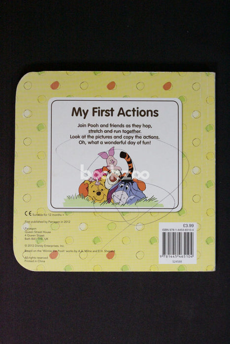 Disney Tabbed Board: Winnie the Pooh - My First Actions