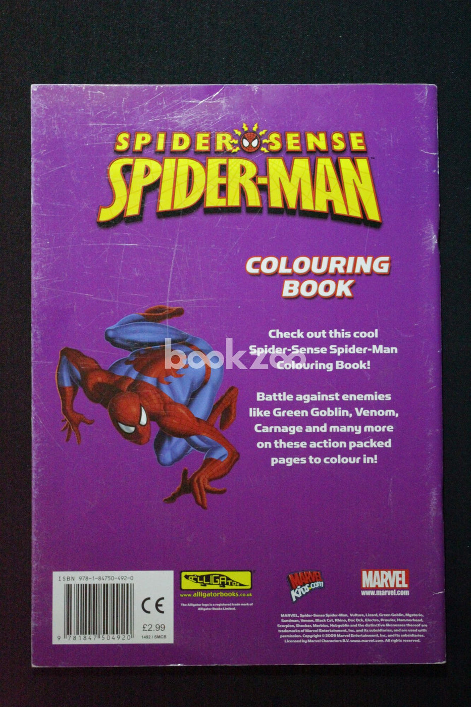 Buy Spiderman Colouring Book by Alligator at Online bookstore bookzoo
