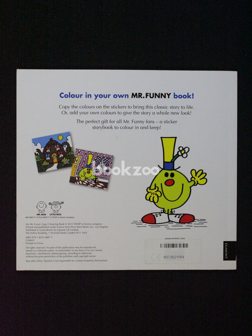 My Mr Funny Copy Colouring Book