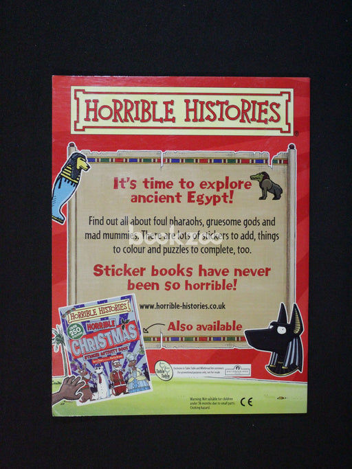 Horrible Histories : Awful Egyptians Sticker Activity Book
