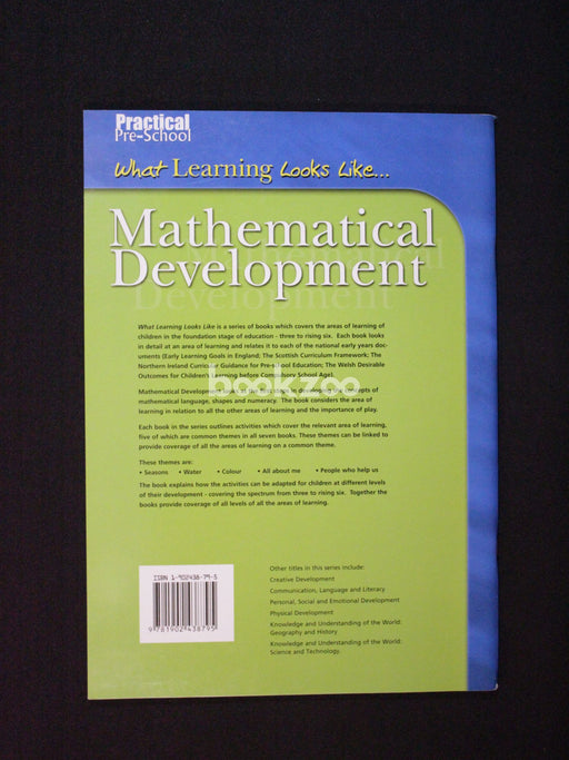 Mathematical Development What Learning Looks Like