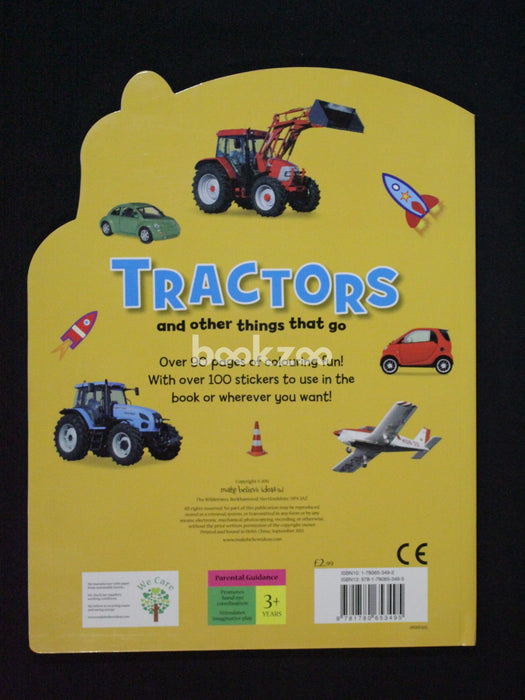 Tractors (Colouring and Sticker Books)