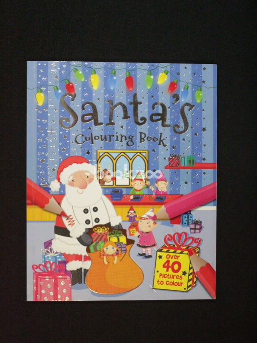 Santa's colouring book