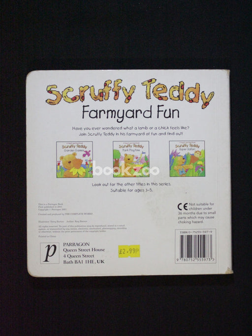 Scruffy Teddy Farmyard Fun (Touchy Feely)