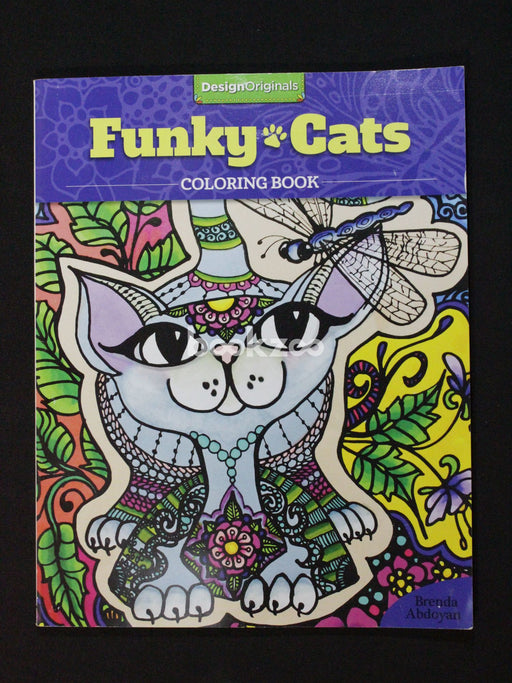 Funky Cats Coloring Book