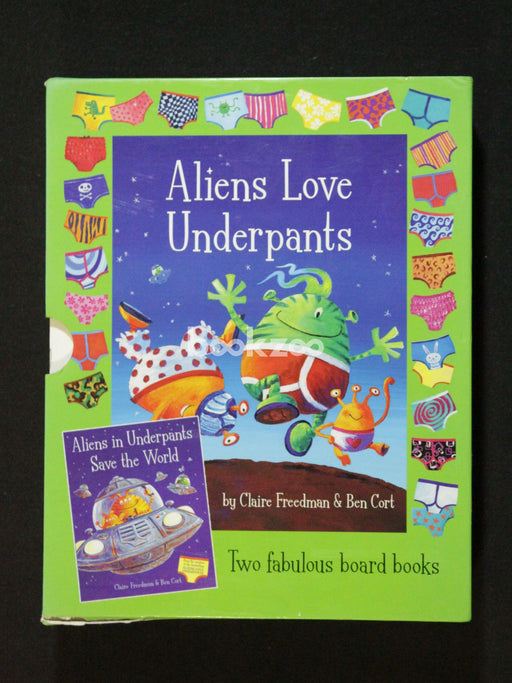 Aliens Love Underpants & Aliens in Underpants save the world( set of 2 books)