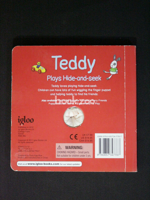 TEDDY PLAYS HIDE-AND-SEEK