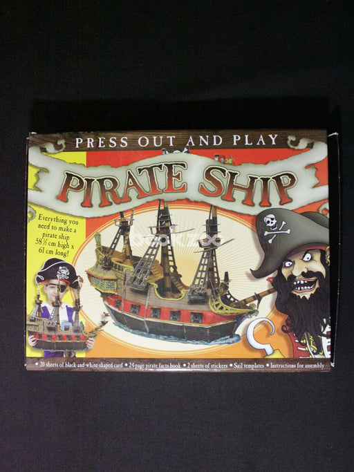 Press Out and Play Pirate Ship