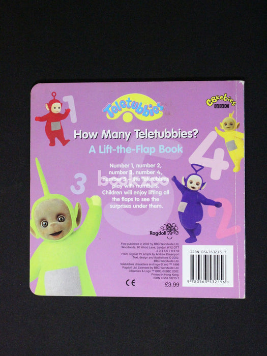 Teletubbies: How Many Teletubbies: A Lift The Flap Book (CARD)