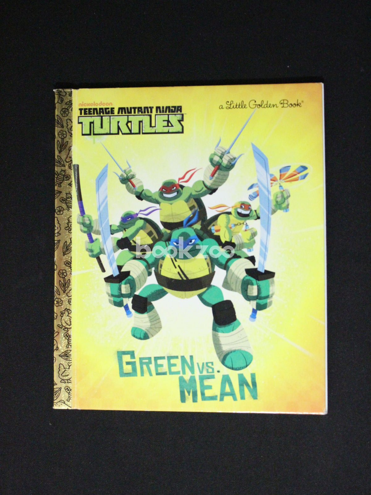 Green Vs. Mean (Teenage Mutant Ninja Turtles) (Little Golden Book)