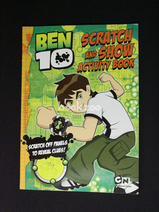 Ben 10 Scratch and Show Book