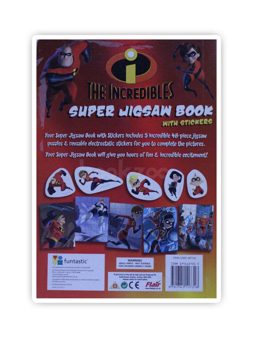 The 'Incredibles : Super Jigsaw Book