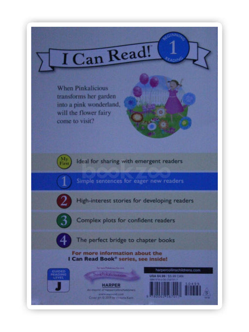 I can Read: Pinkalicious and the Flower Fairy, level 1