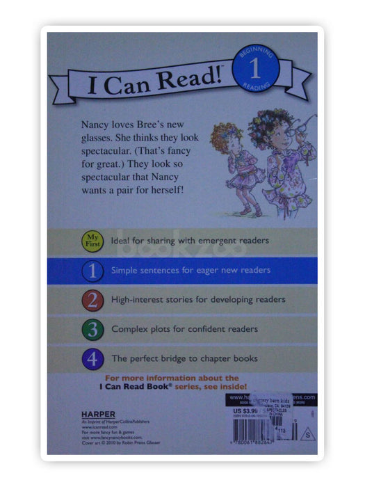 I can Read: Fancy Nancy: Spectacular Spectacles, level 1