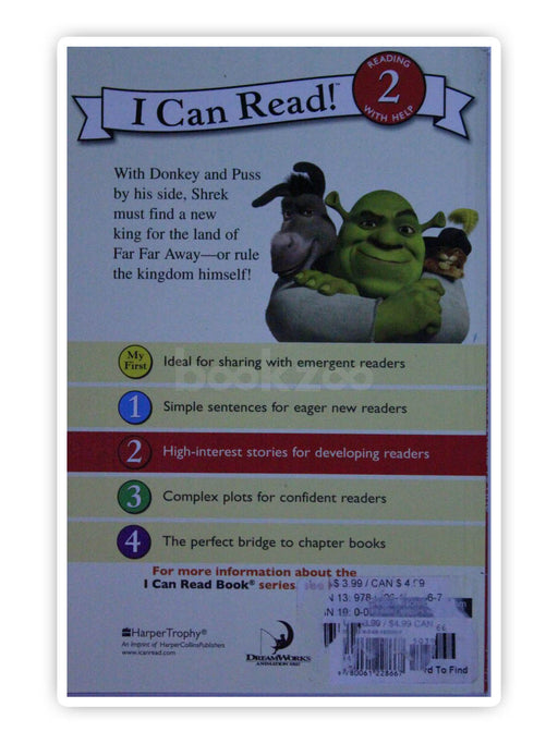 A Good King Is Hard to Find (Shrek the Third: I Can Reads: Level 2)